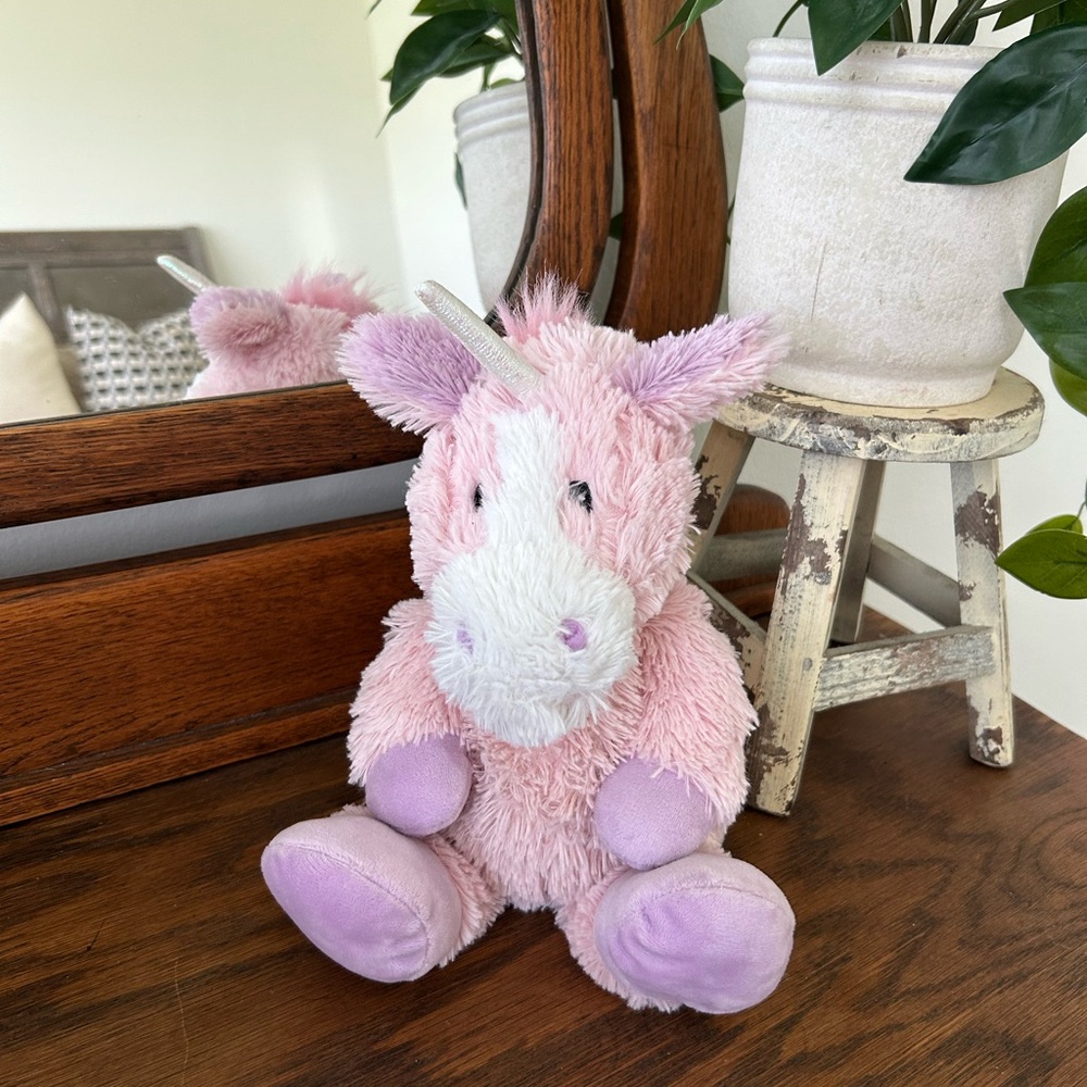 Warm & Cosy” by intelex / warmies weighted unicorn plush